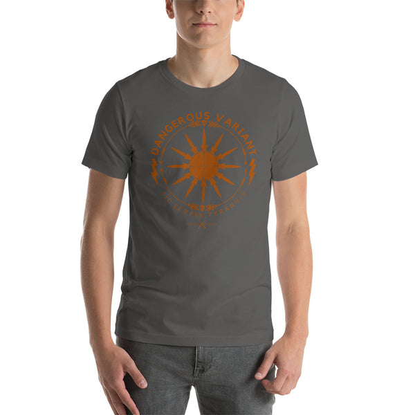 T-Shirt Dangerous Variant - Burnt Orange Art