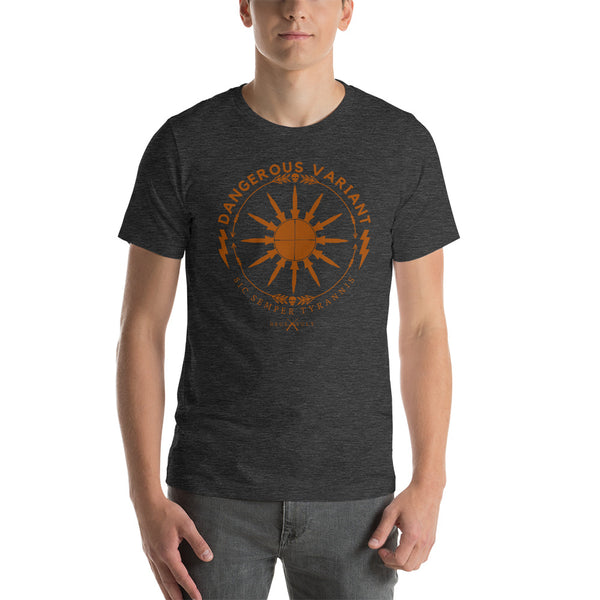 T-Shirt Dangerous Variant - Burnt Orange Art