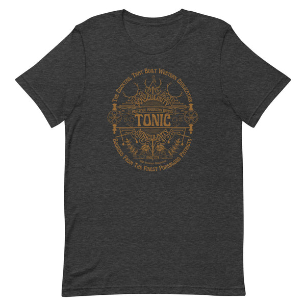 T-Shirt Tonic Masculinity - Burnt Amber Art